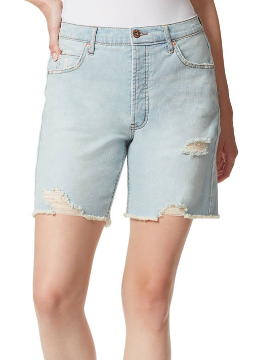 Jessica Simpson  Relaxed High Rise Bermuda Shorts